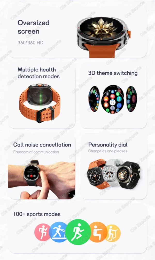 2025 New Galaxy 7 AMOLED Smartwatch - Image 11