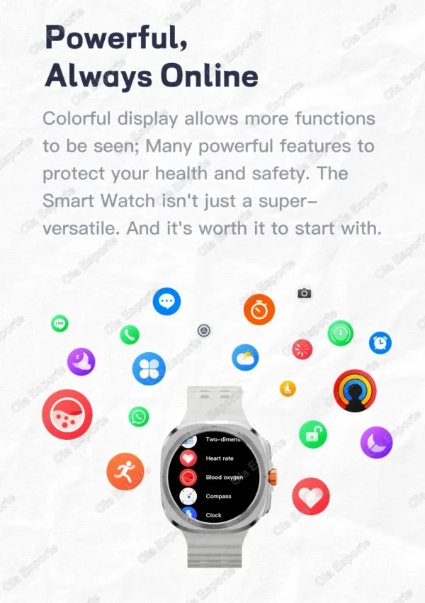 2025 New Galaxy 7 AMOLED Smartwatch - Image 20