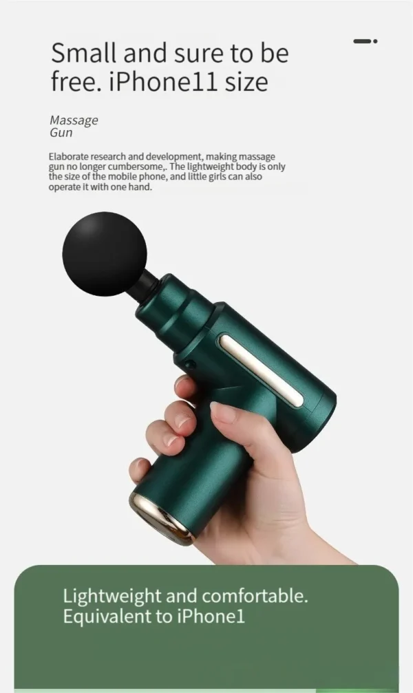 Compact Muscle Relaxation Massage Gun - Image 8