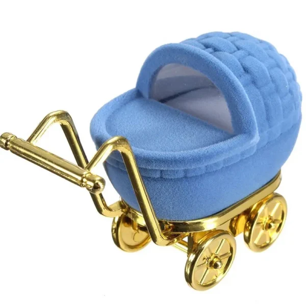 Portable Velvet Jewelry Stroller Box - Image 6