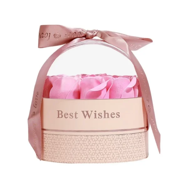 Creative Rose Box Set for Valentine's Day, Gift Box with Ring, Pendant, and Earrings - Image 2