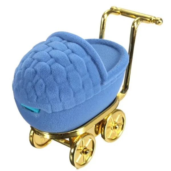 Portable Velvet Jewelry Stroller Box - Image 10