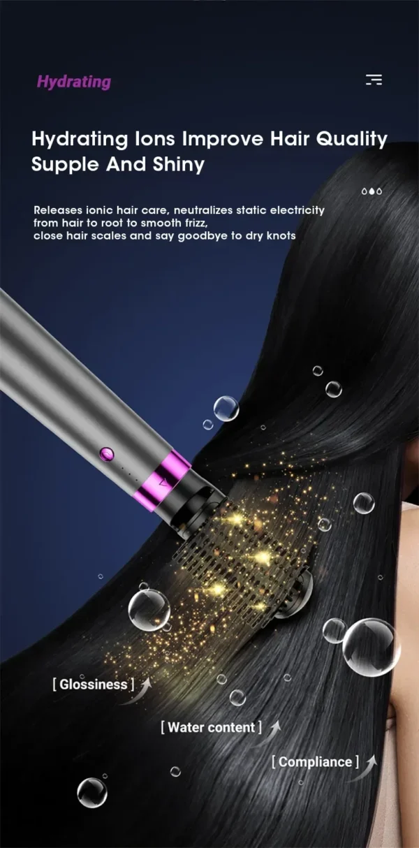 5-in-1 Negative Ion Hair Styler: Dry, Curl, Straighten & Protect! - Image 17