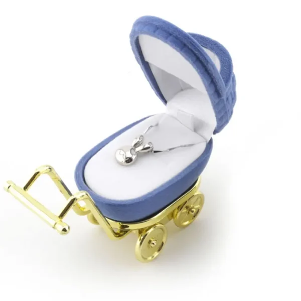 Portable Velvet Jewelry Stroller Box - Image 13