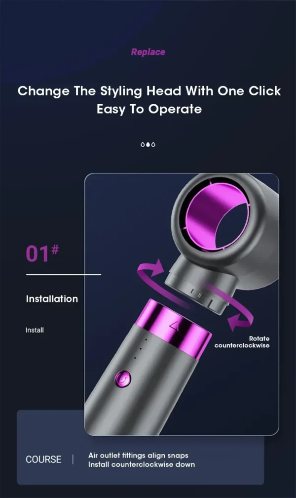 5-in-1 Negative Ion Hair Styler: Dry, Curl, Straighten & Protect! - Image 24