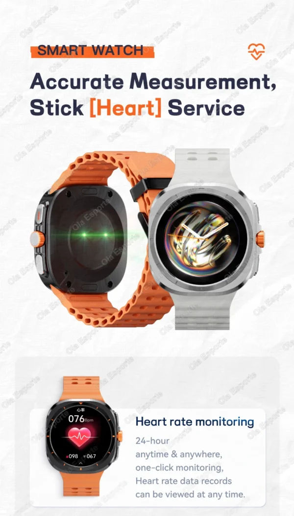 2025 New Galaxy 7 AMOLED Smartwatch - Image 12