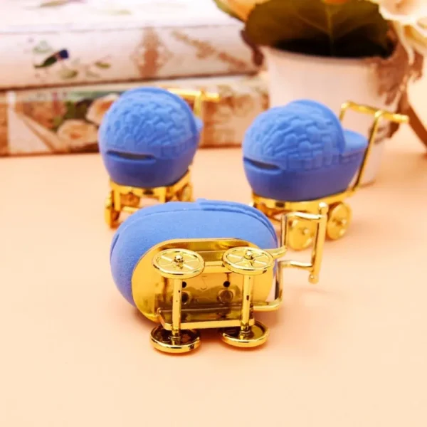 Portable Velvet Jewelry Stroller Box - Image 12