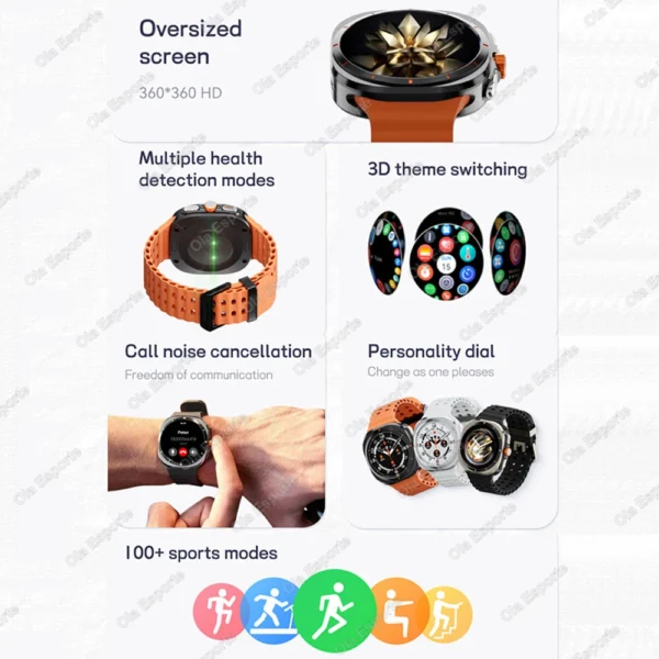 2025 New Galaxy 7 AMOLED Smartwatch - Image 6