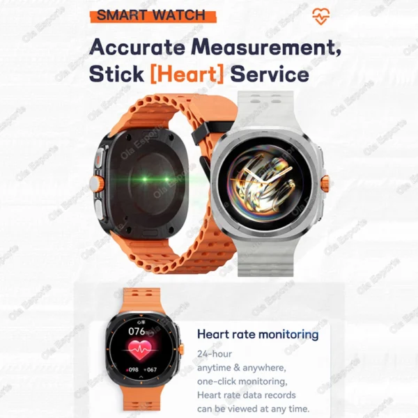 2025 New Galaxy 7 AMOLED Smartwatch - Image 4